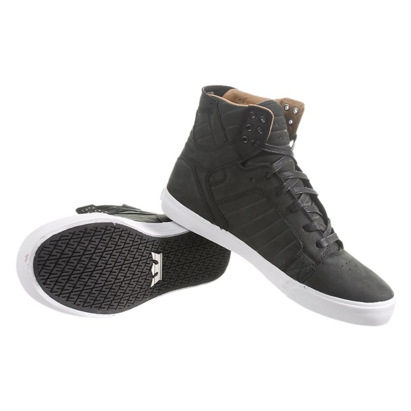 Inalti Barbati Supra SkyTop Negrii | IETAF6452