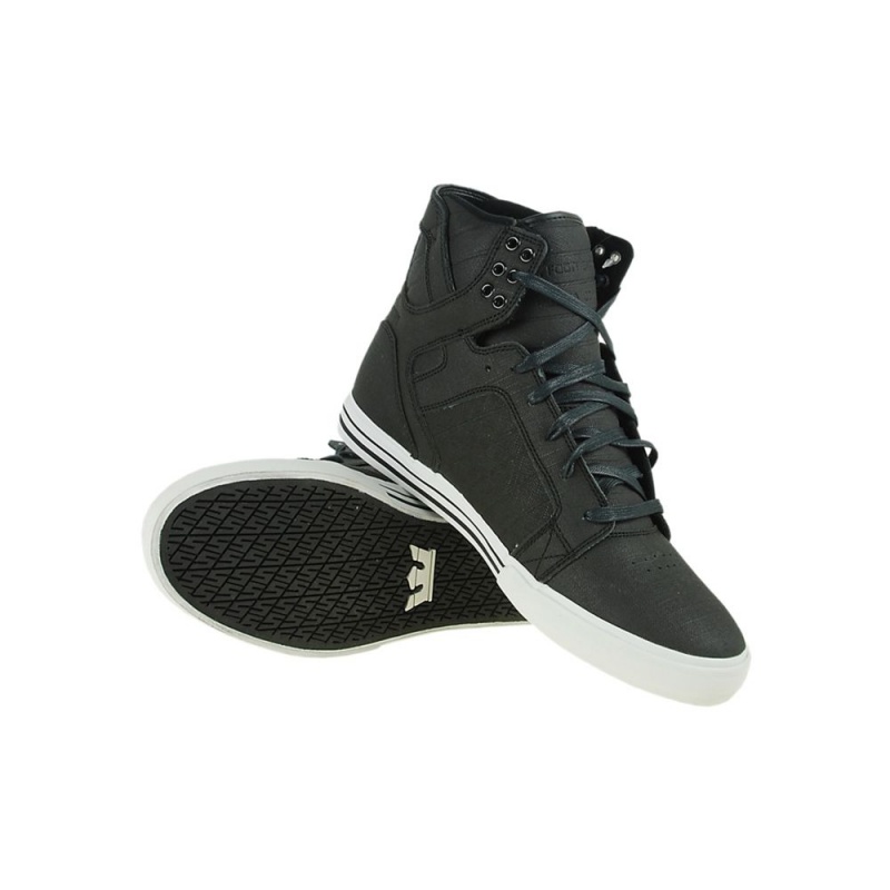 Inalti Barbati Supra SkyTop Negrii | KANHG7094