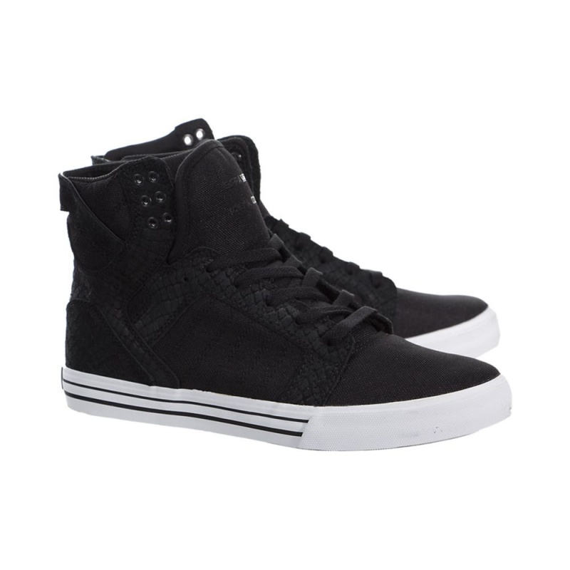 Inalti Barbati Supra SkyTop Negrii | QEDTR5704