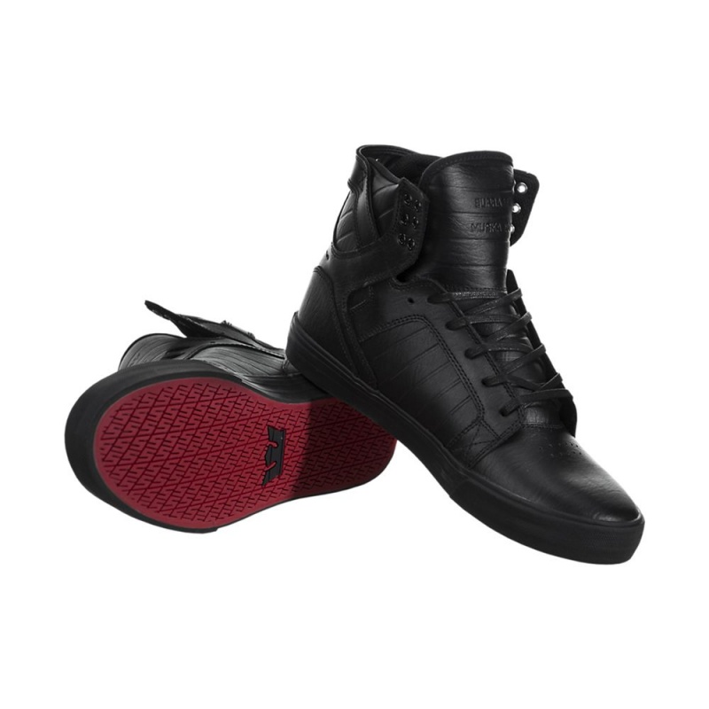 Inalti Barbati Supra SkyTop Negrii | VULHM6234