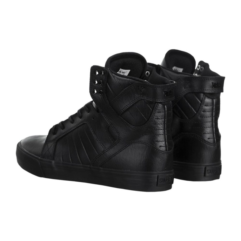 Inalti Barbati Supra SkyTop Negrii | VULHM6234