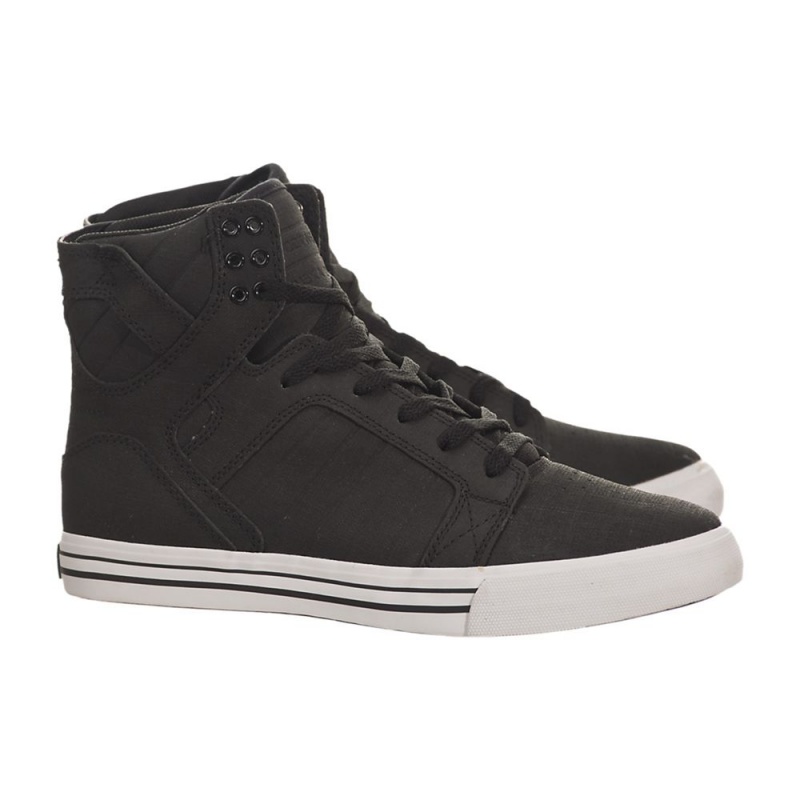 Inalti Barbati Supra SkyTop Negrii | XUEBY4197