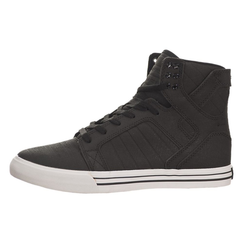 Inalti Barbati Supra SkyTop Negrii | XUEBY4197