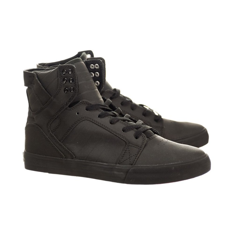 Inalti Barbati Supra SkyTop Negrii | YHCGF3946