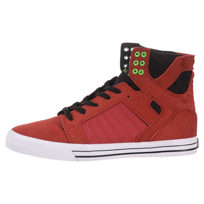 Inalti Barbati Supra SkyTop Rosii | GOTUA0925