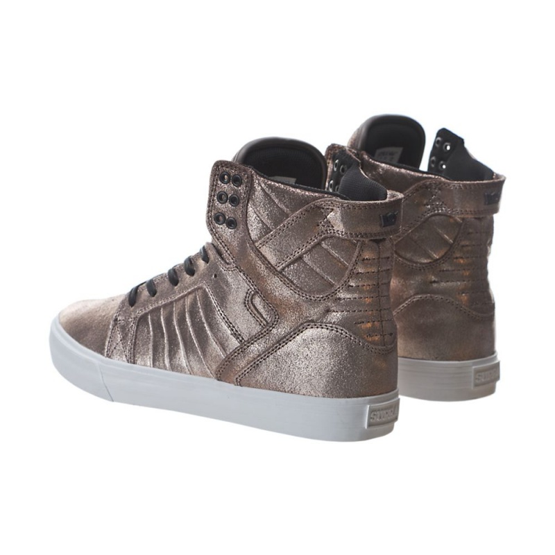 Inalti Barbati Supra SkyTop Roz Aurii | XIJTA8430