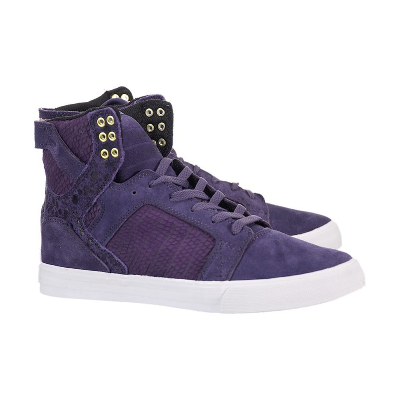 Inalti Barbati Supra SkyTop Violet | ULMEB0912