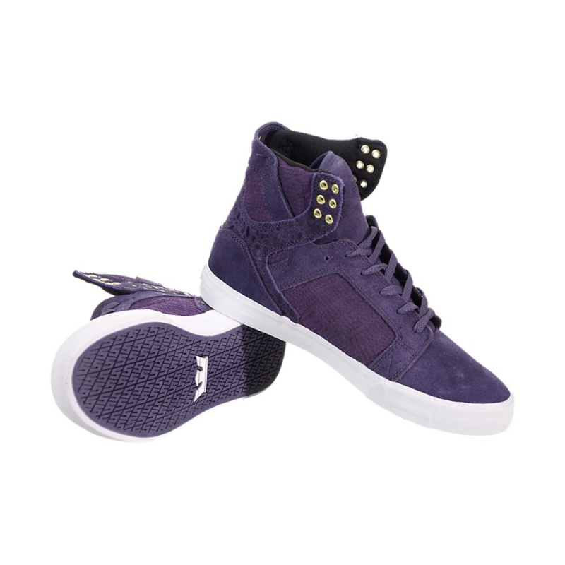 Inalti Barbati Supra SkyTop Violet | ULMEB0912