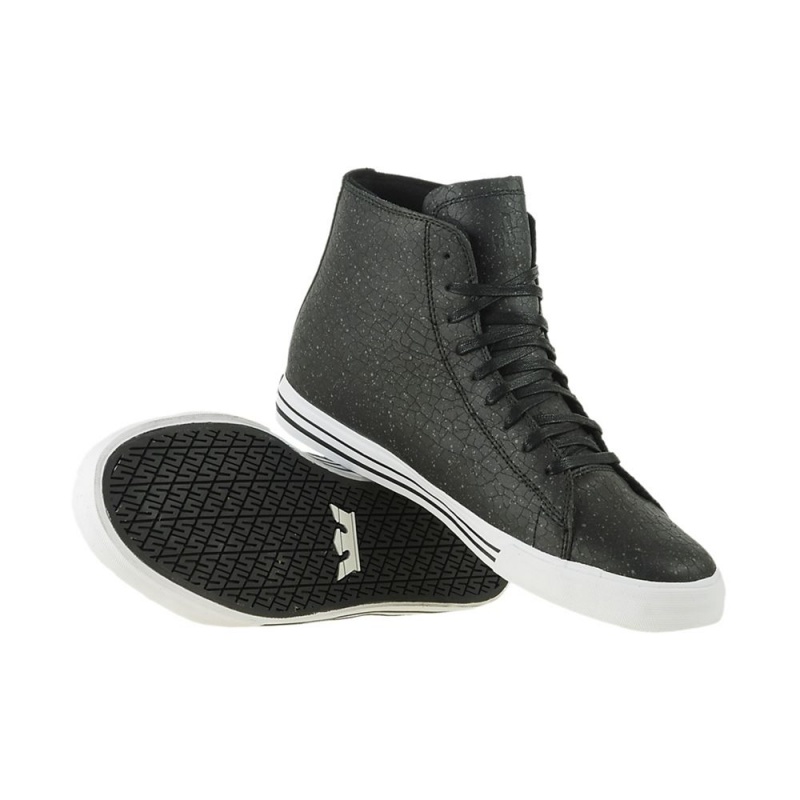 Inalti Barbati Supra Thunder High Negrii | THVUL8174