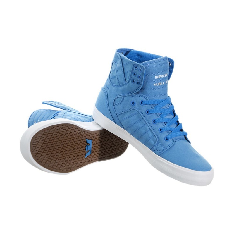 Inalti Dama Supra SkyTop D Albastri | XPRIJ7180