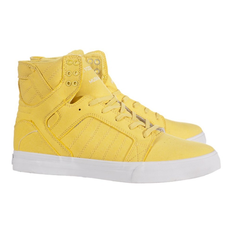 Inalti Dama Supra SkyTop Galbeni | ZPOAK5946