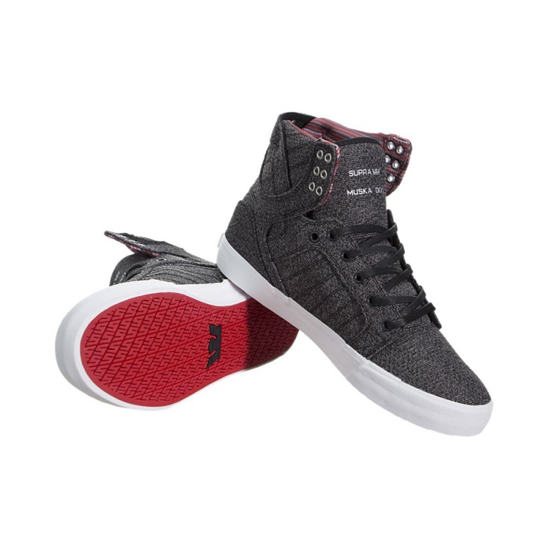 Inalti Dama Supra SkyTop Gri | VCSLM8521