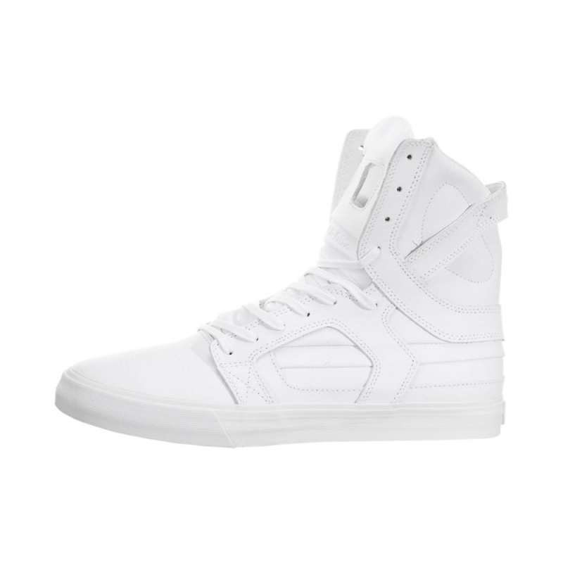 Inalti Dama Supra SkyTop II Albi | YOXMT9276