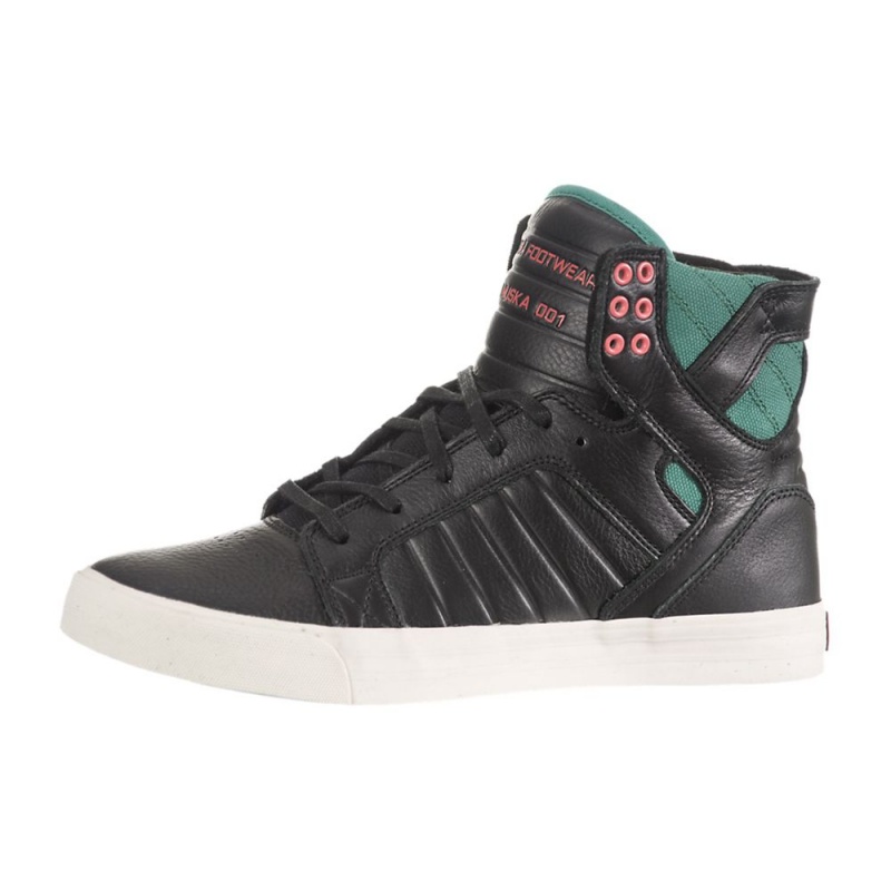 Inalti Dama Supra SkyTop Negrii Verzi | KTQPB8173