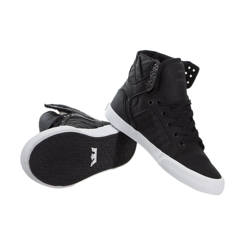 Inalti Dama Supra SkyTop Negrii | FGRLO0482