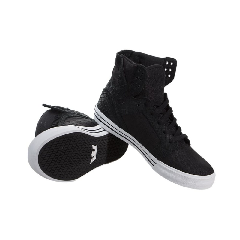 Inalti Dama Supra SkyTop Negrii | OCLXT7160