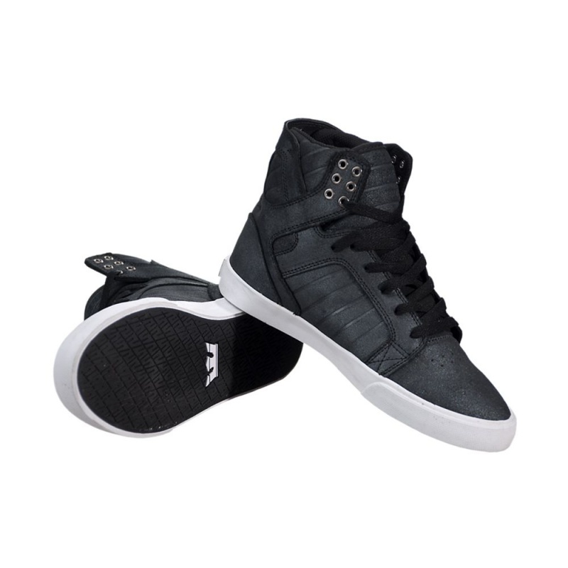 Inalti Dama Supra SkyTop Negrii | WAXLI3042