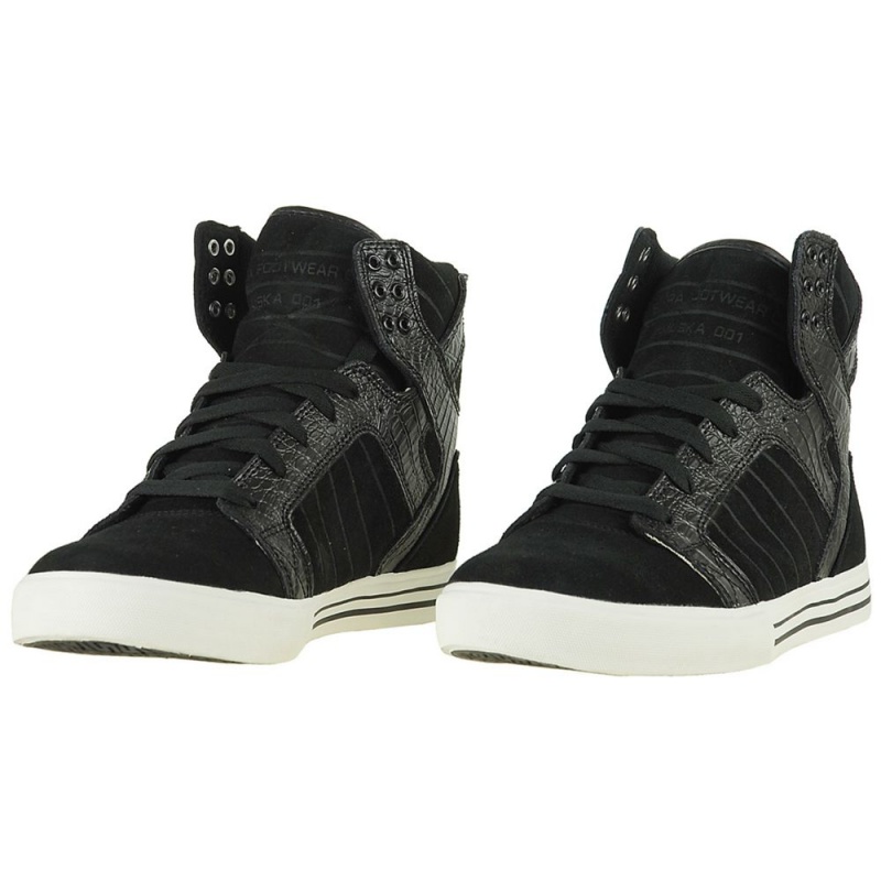 Inalti Dama Supra SkyTop Negrii | WHCKI1340