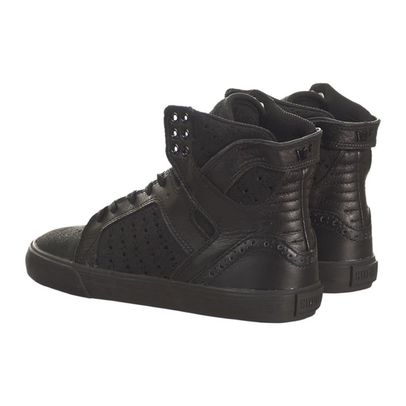 Inalti Dama Supra SkyTop Negrii | YQESW5967