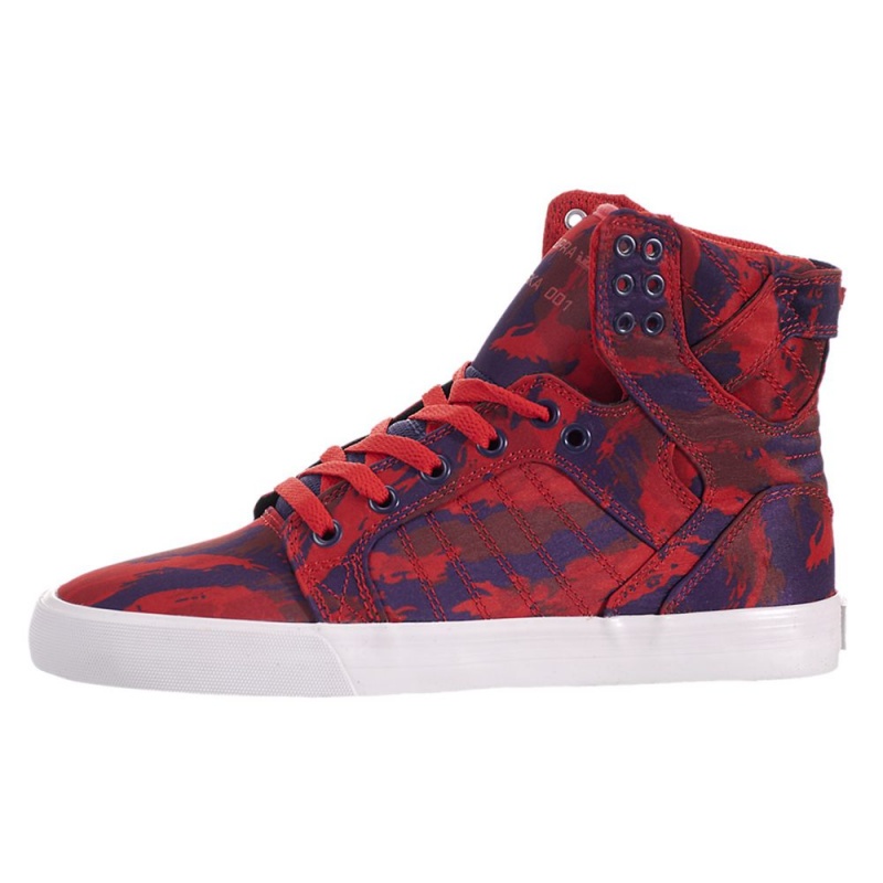 Inalti Dama Supra SkyTop Rosii | UXZOD4367