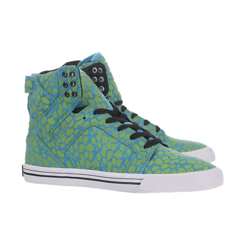 Inalti Dama Supra SkyTop Turcoaz | CSJNW0716