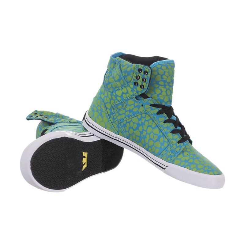 Inalti Dama Supra SkyTop Turcoaz | CSJNW0716