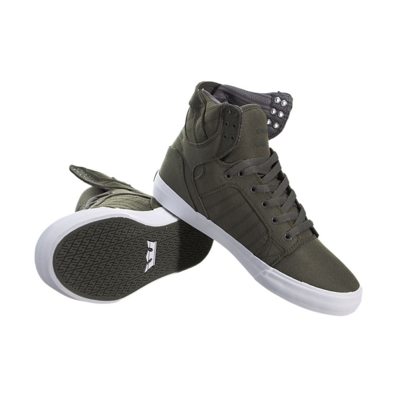 Inalti Dama Supra SkyTop Verzi | CQBDO9380