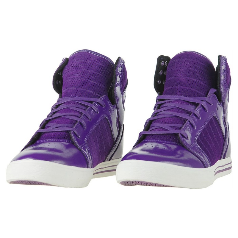 Inalti Dama Supra SkyTop Violet | XNOHW9183