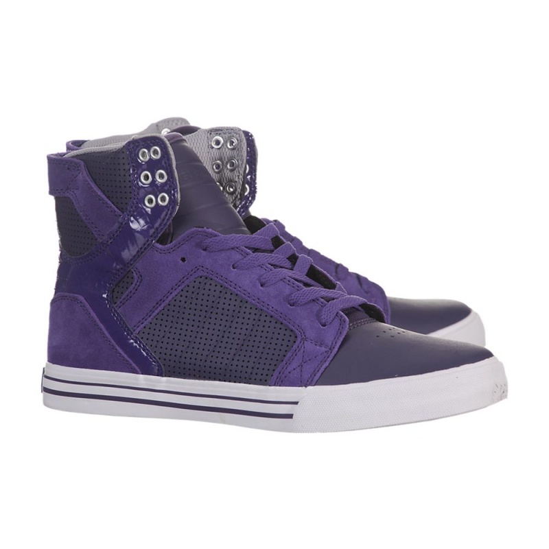 Inalti Dama Supra SkyTop Violet | XZFRJ8907