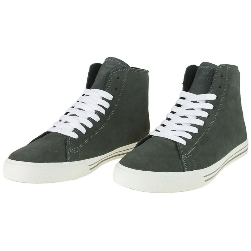 Inalti Dama Supra Thunder High Gri | WDOSN3891